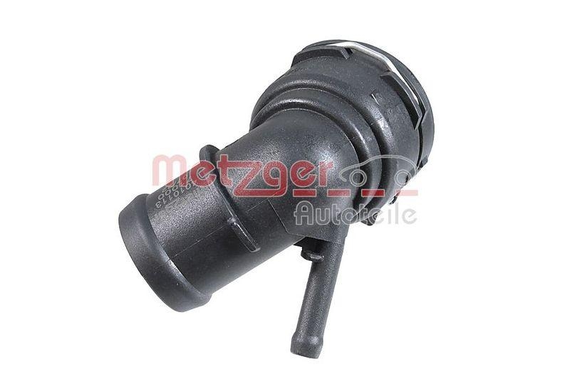 METZGER 4010113 Kühlmittelflansch für AUDI/SEAT/SKODA/VW OHNE DICHTUNG