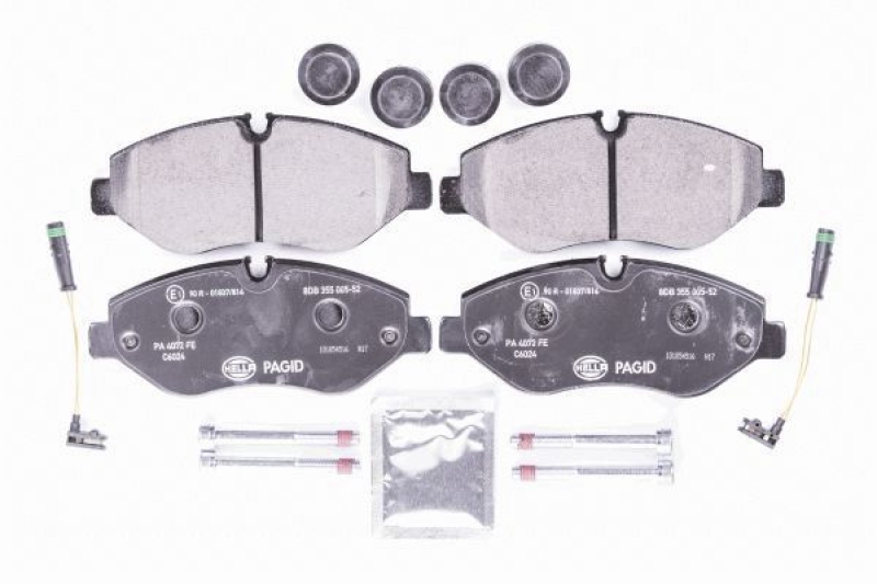 HELLA 8DB 355 005-521 Bremsbelagsatz Scheibenbremse