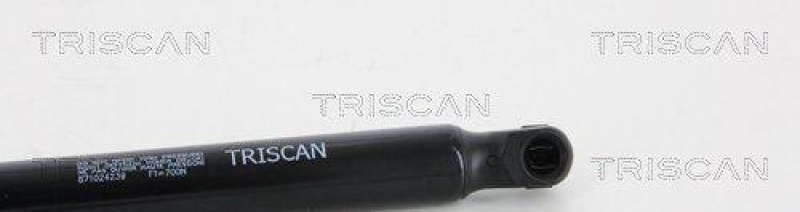 TRISCAN 8710 24239 Gasfeder Hinten für Opel Meriva B