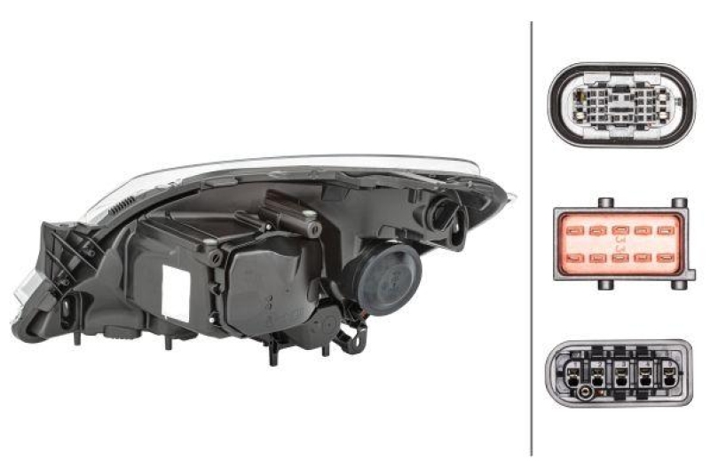 HELLA 1ZS 008 710-321 Heckscheinwerfer rechts Bi-Xenon OPEL