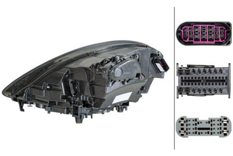 HELLA 1EX 012 254-421 Heckscheinwerfer rechts LED PORSCHE