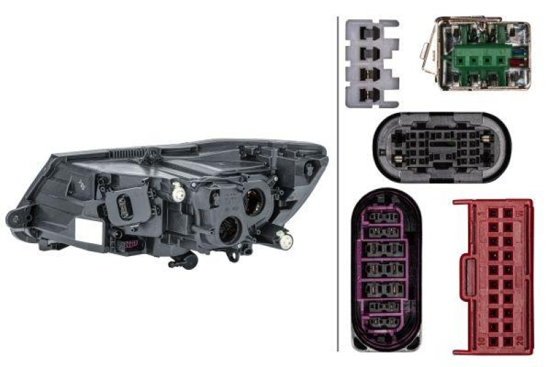 HELLA 1ZS 011 314-341 Hauptscheinwerfer