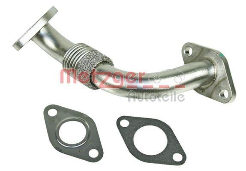 METZGER 0892651 Rohrleitung, Agr-Ventil für AUDI/SKODA/VW