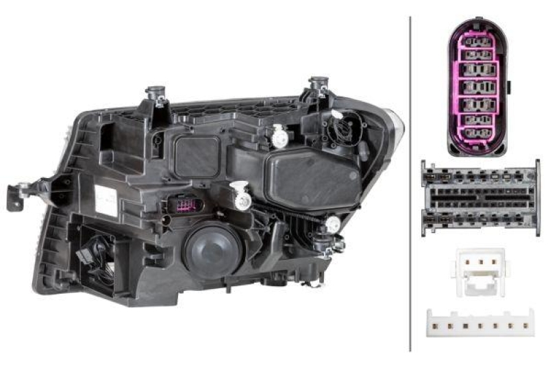 HELLA 1EX 012 830-101 Heckscheinwerfer rechts LED VW