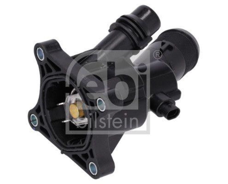 FEBI BILSTEIN 174574 Thermostat mit Sensor, Dichtung und Thermostat für VOLVO