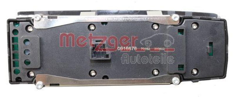 METZGER 0916676 Schalter, Fensterheber für MB