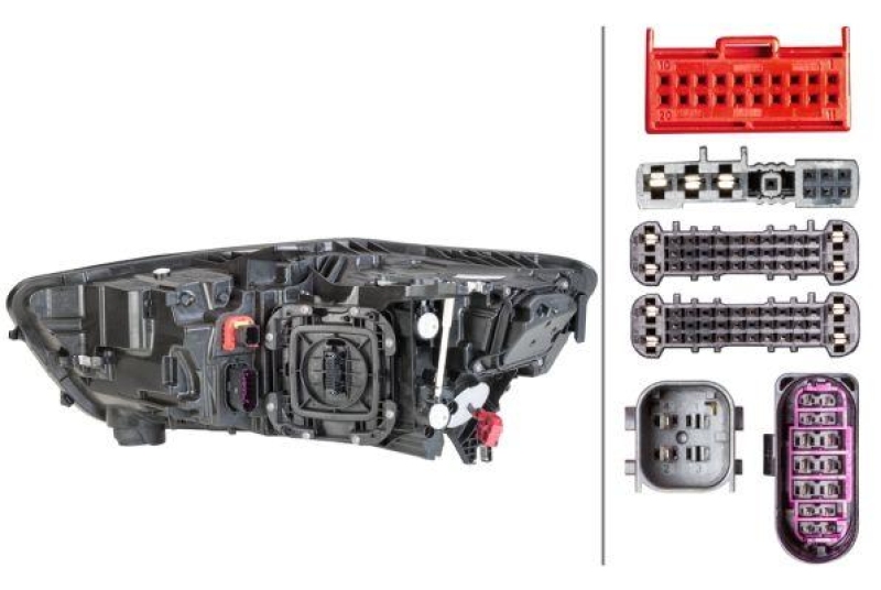 HELLA 1EX 012 976-211 Heckscheinwerfer links LED AUDI