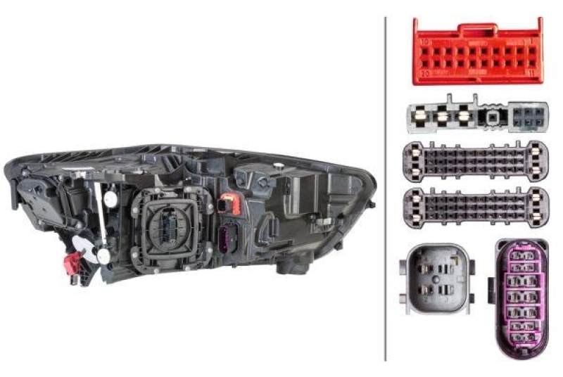 HELLA 1EX 012 976-221 Heckscheinwerfer rechts LED AUDI