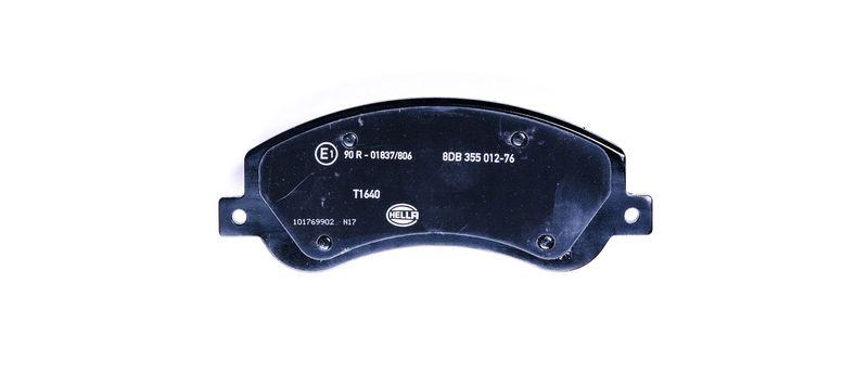 HELLA 8DB 355 012-761 Bremsbelagsatz, Scheibenbremsbelag für FORD