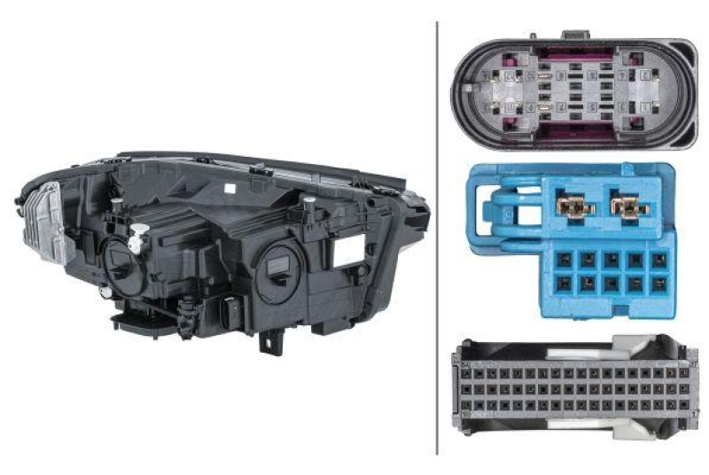 HELLA 1EX 013 074-751 Heckscheinwerfer links LED MB