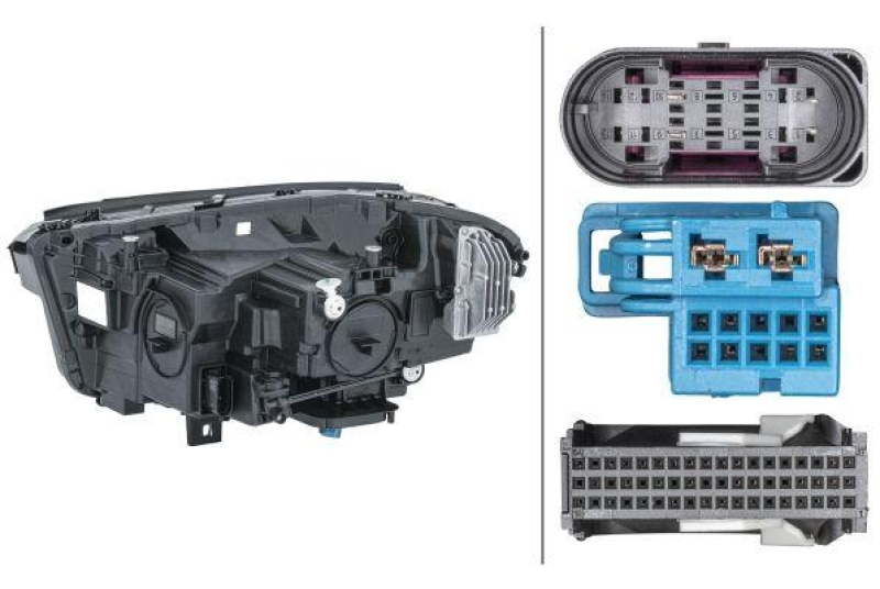 HELLA 1EX 013 074-761 Heckscheinwerfer rechts LED MB