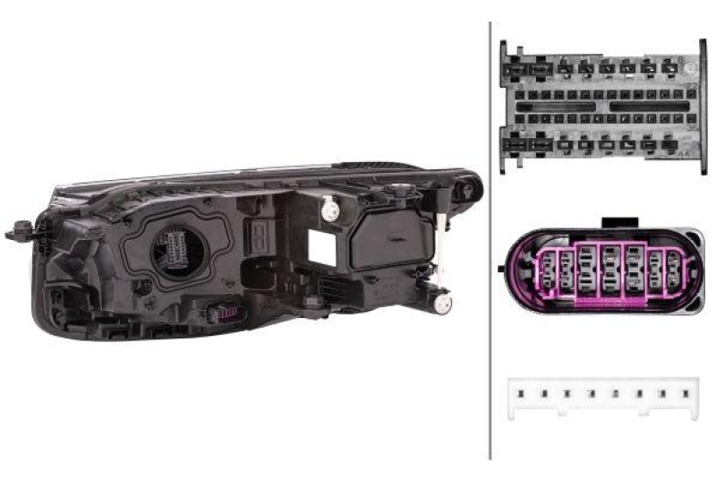 HELLA 1EX 013 143-221 Heckscheinwerfer rechts LED VW