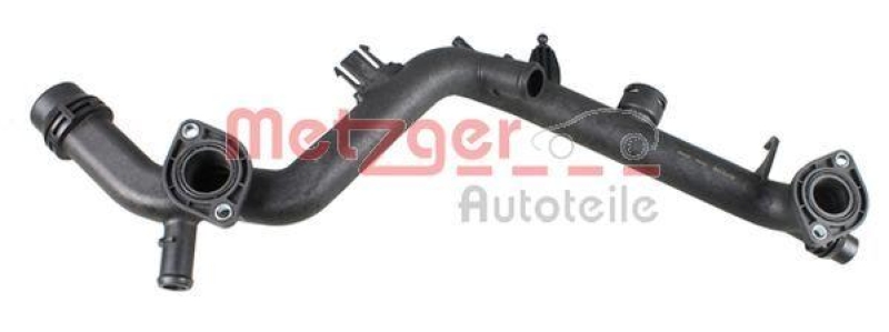 METZGER 4010198 Kühlmittelrohrleitung für AUDI