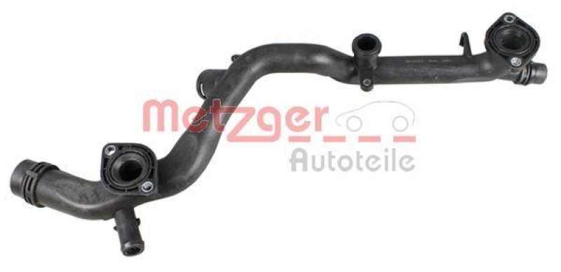 METZGER 4010201 Kühlmittelrohrleitung für AUDI/VW