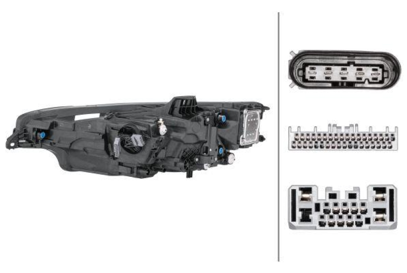 HELLA 1EX 013 502-921 Heckscheinwerfer rechts LED VOLVO