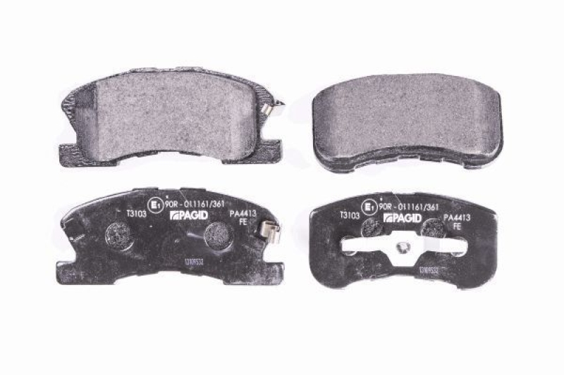 HELLA 8DB 355 017-111 Bremsbelagsatz Scheibenbremse