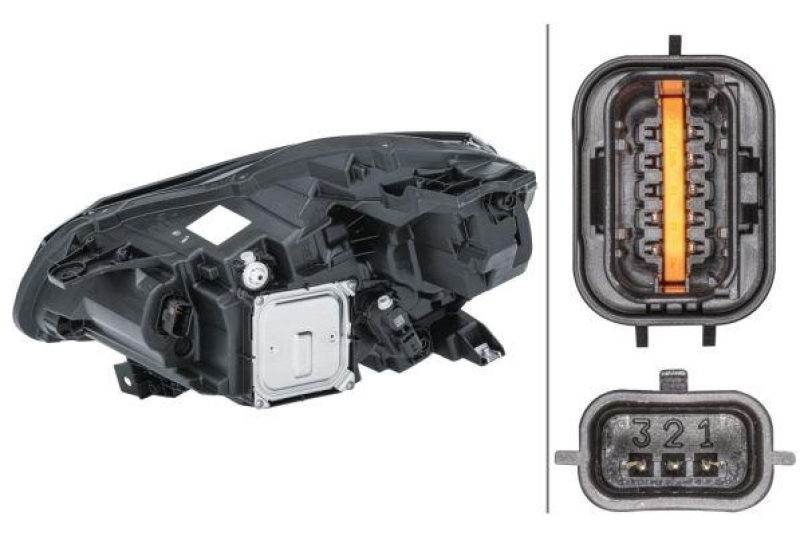 HELLA 1EX 013 930-921 Heckscheinwerfer rechts LED RENAULT