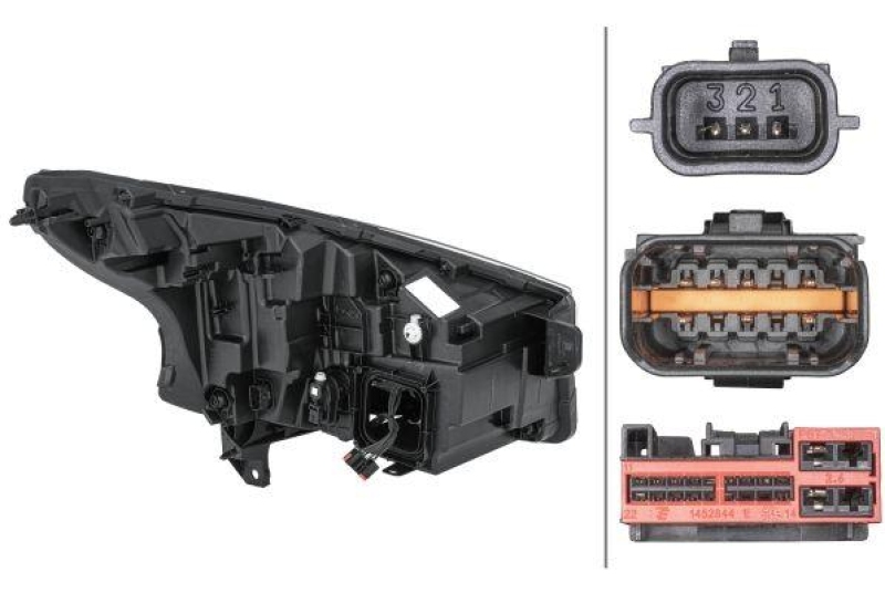 HELLA 1EX 014 031-091 Heckscheinwerfer links LED RENAULT