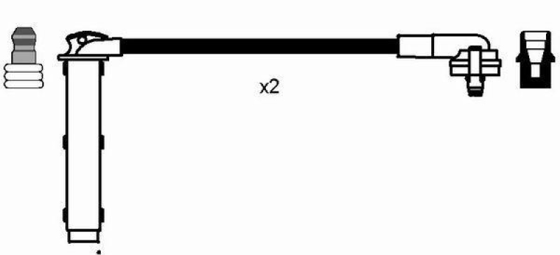NGK 5405 Zündleitungssatz RC-FD1203 |Zündkabel