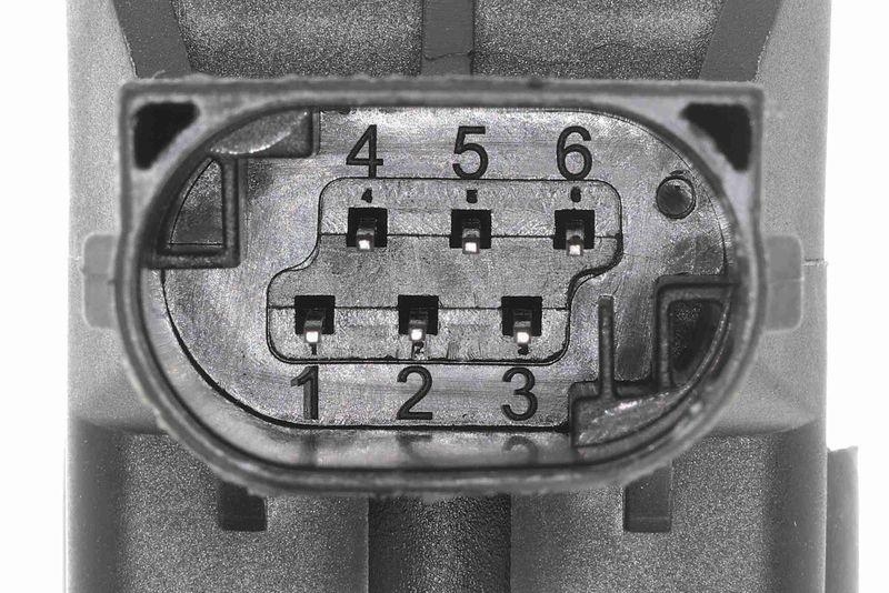 VEMO V48-72-0061-1 Sensor, Leuchtweitenregulierung 6-Polig, Vorderachse Einbauort: Vorderac für LAND ROVER