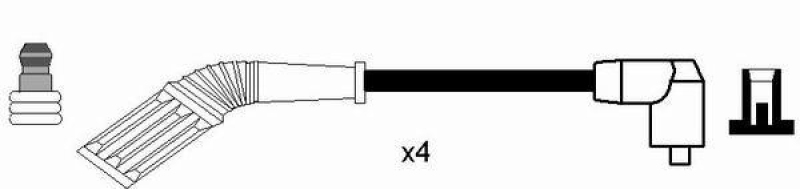 NGK 2997 Zündleitungssatz RC-LC1301 |Zündkabel