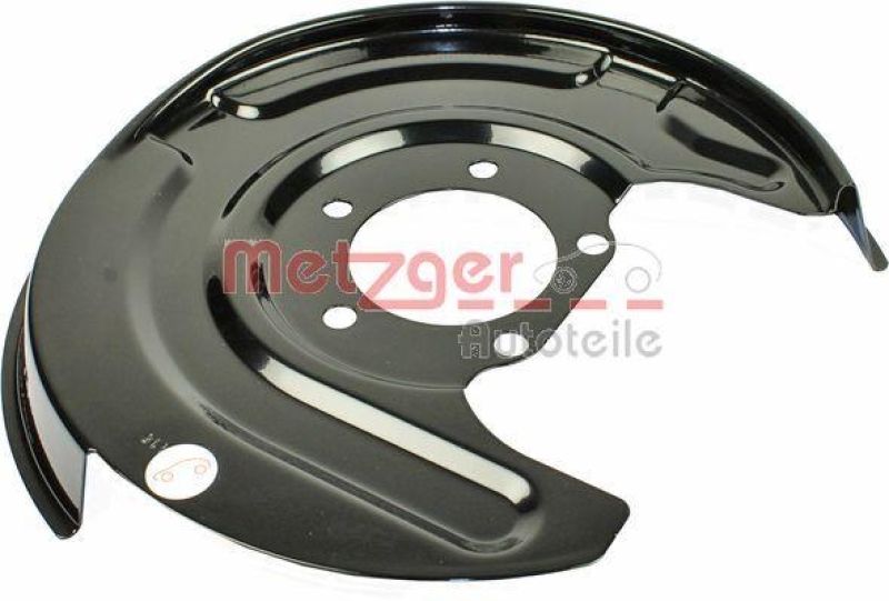 METZGER 6115051 Spritzblech, Bremsscheibe für AUDI/SKODA/VW HA links