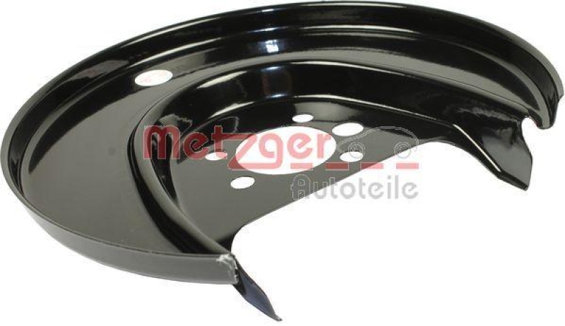 METZGER 6115055 Spritzblech, Bremsscheibe für AUDI/SEAT/SKODA/VW HA links