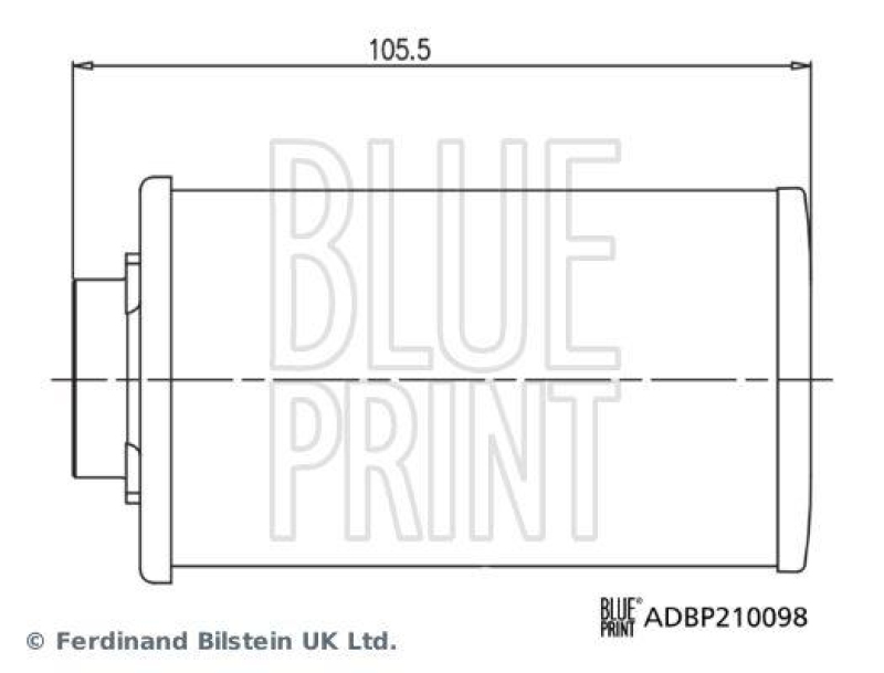 BLUE PRINT ADBP210098 Getriebeölfilter für Direktschaltgetriebe, mit Dichtring für BMW