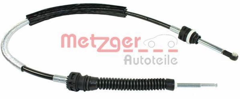 METZGER 3150178 Seilzug, Schaltgetriebe für AUDI/SEAT/SKODA/VW