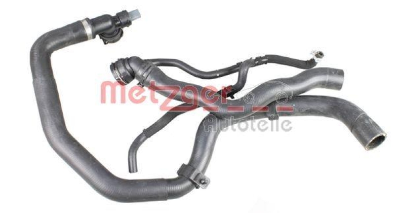 METZGER 2420879 Kühlerschlauch für AUDI/SKODA/VW