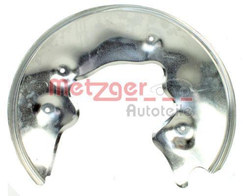 METZGER 6115078 Spritzblech, Bremsscheibe für AUDI HA rechts