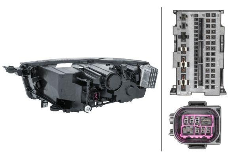 HELLA 1EX 014 891-421 Heckscheinwerfer rechts LED SEAT