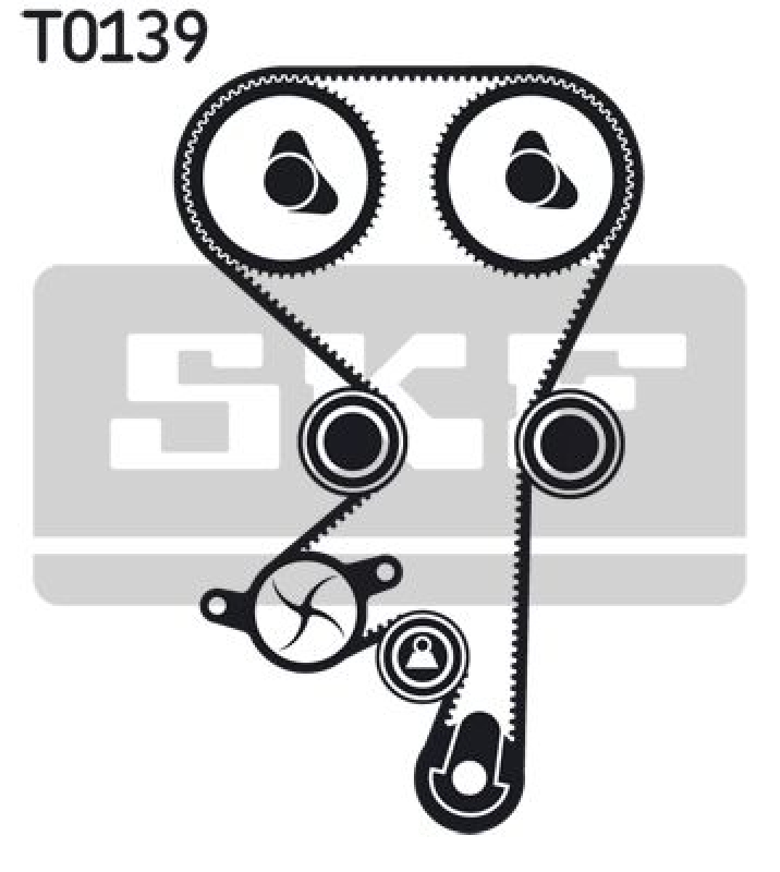 SKF VKMA 05152 Zahnriemensatz