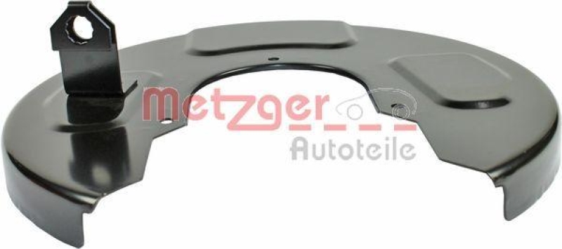 METZGER 6115097 Spritzblech, Bremsscheibe für FORD/SEAT/VW HA links