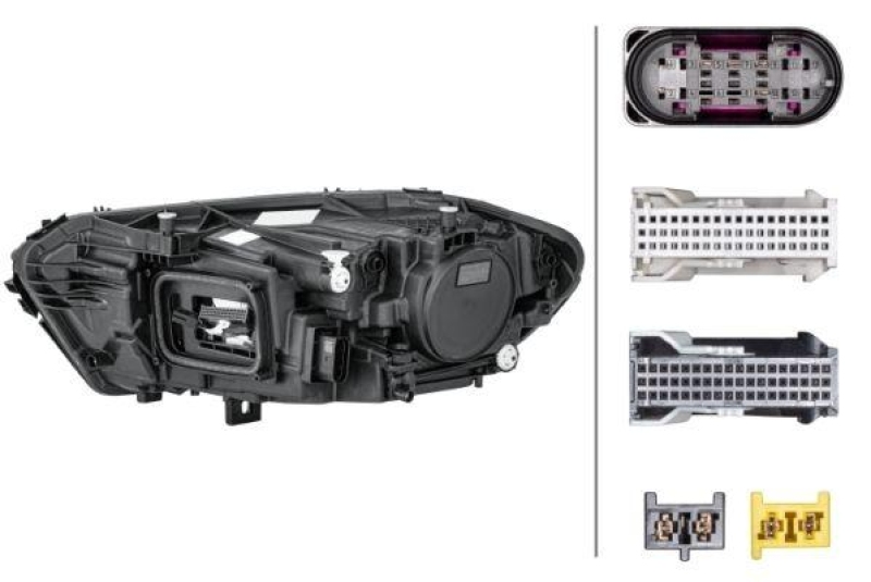 HELLA 1EX 015 091-961 Heckscheinwerfer rechts LED MB