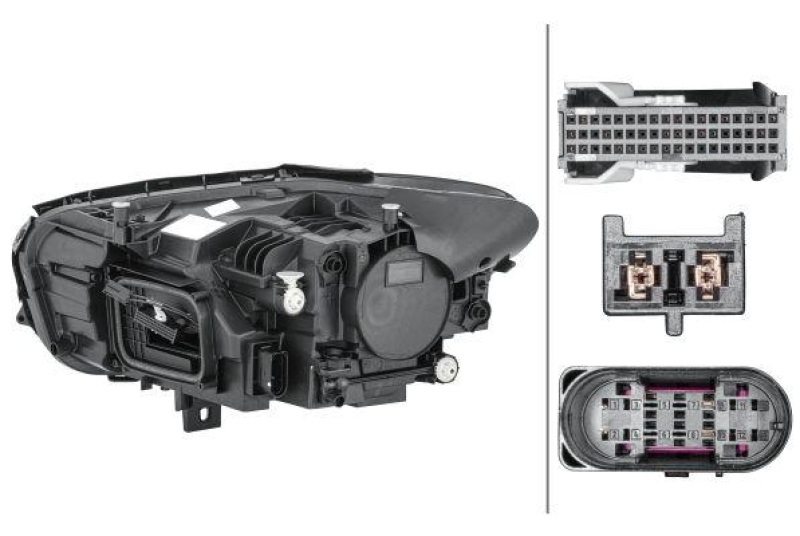 HELLA 1EX 015 315-321 Heckscheinwerfer rechts LED MB