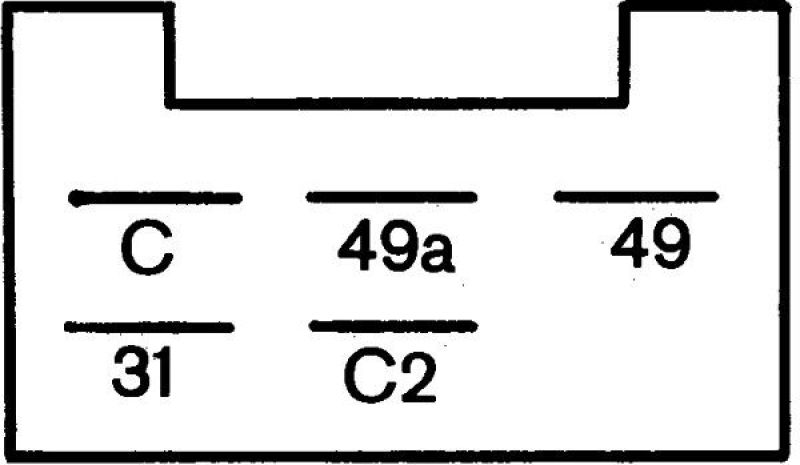 HELLA 4DM003474-001 Blinkgeber