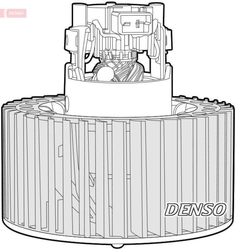 DENSO DEA09049 Innenraumgebläse FIAT SEICENTO / 600 (187) Elektra (187AEA1A, 187BEA1A) 01/1999->01/2005