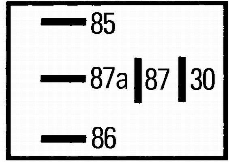 HELLA 4RD933319-011 Relais Arbeitsstrom