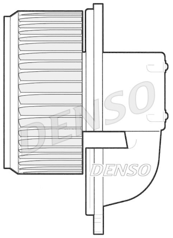 DENSO DEA09022 Innenraumgebläse FIAT DUCATO Platform/Chassis (244) 2.8 JTD (2002 - 2006)