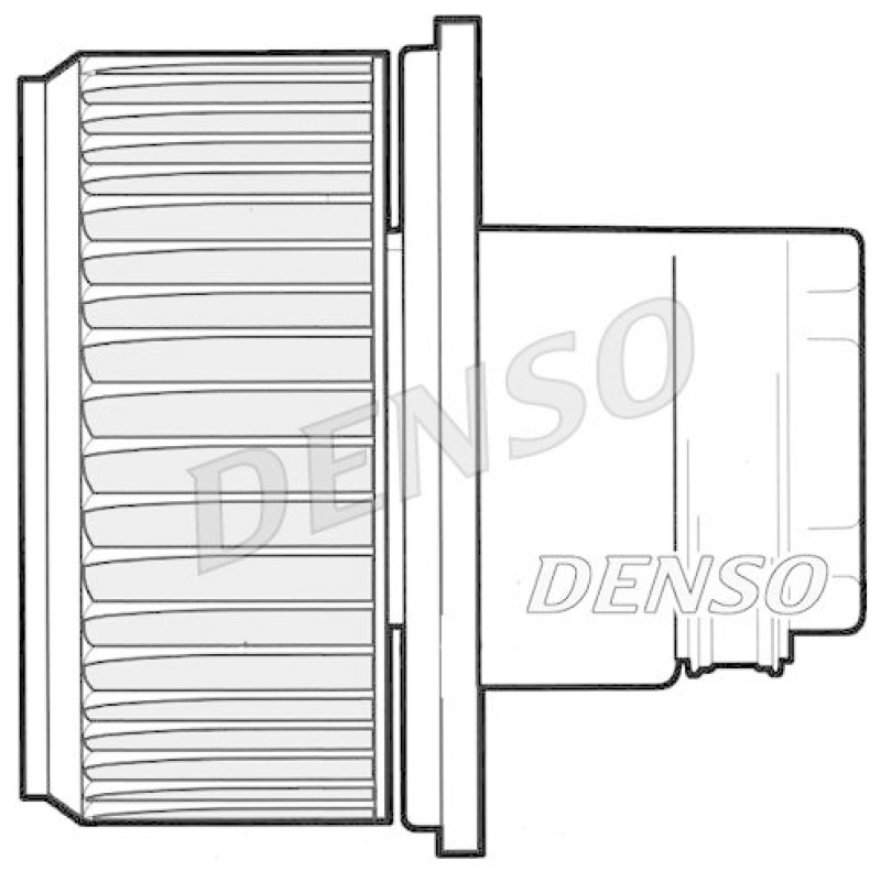 DENSO DEA09023 Innenraumgebläse FIAT DUCATO Platform/Chassis (244) 2.8 JTD (2002 - 2006)