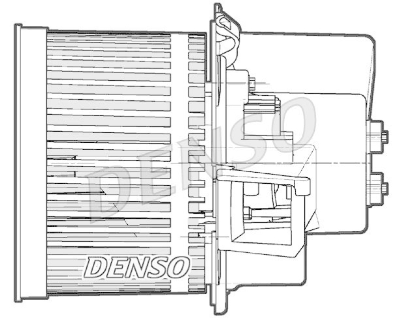 DENSO DEA09063 Innenraumgebläse FORD KA (RU8) 1.2 (2008 - )
