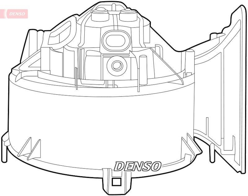 DENSO DEA20006 Innenraumgebläse OPEL VECTRA C Estate 2.8 V6 Turbo 08/2005->
