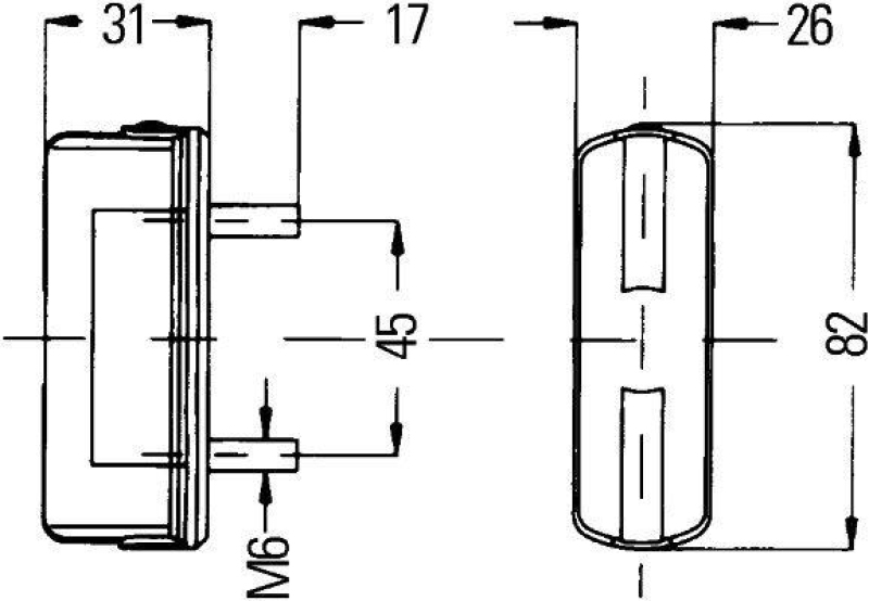 HELLA 2KA 997 011-011 Kennzeichenleuchte C5W