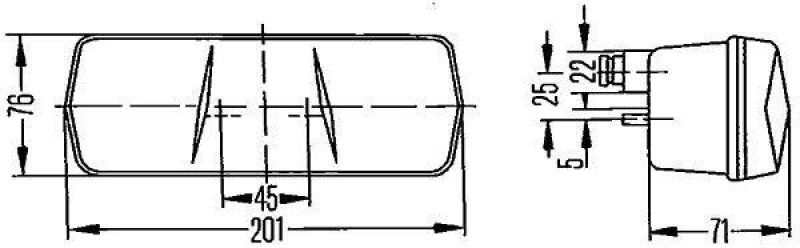 HELLA 2SD 001 680-271 Heckleuchte Halogen