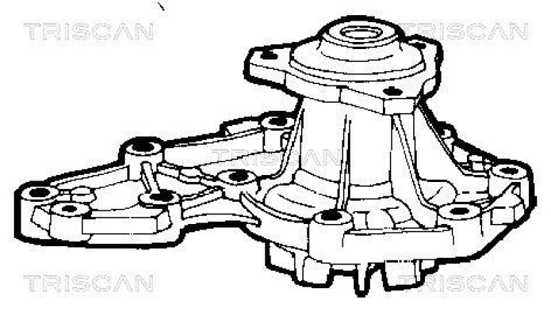 TRISCAN 8600 10877 Wasserpumpe für Renault: R19 - Volvo: 340,