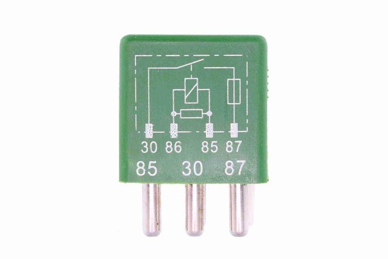 VEMO V30-71-0038 Relais, Innenraumgebläse 12V, 4 Pins, 30A, Schließer, mit Sicherung für MERCEDES-BENZ