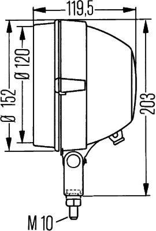 HELLA 1A3 005 760-518 Hauptscheinwerfer