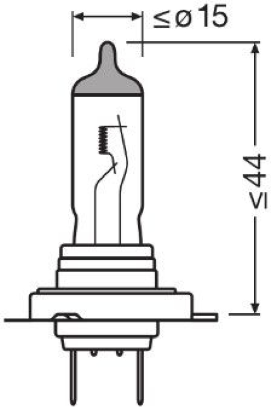 OSRAM 64210ULT-HCB Glühbirnen H7 ULTRA LIFE 55W