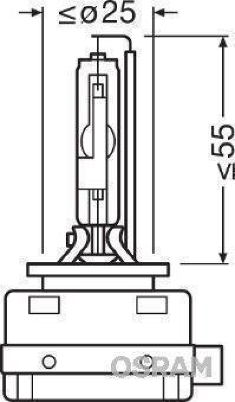 OSRAM 66150 Glühbirne D1R XENARC 35W